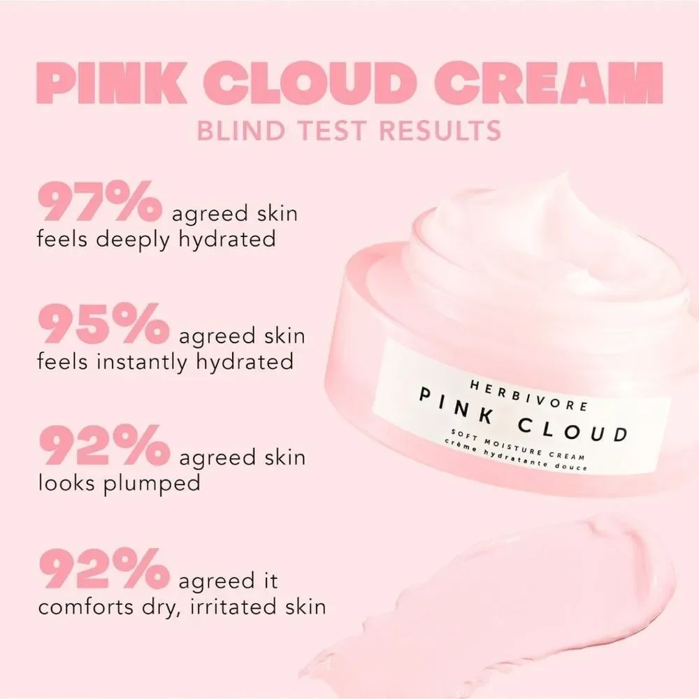 Herbivore Pink Cloud Soft Moisture Cream (Plumping & Deeply Hydrating)